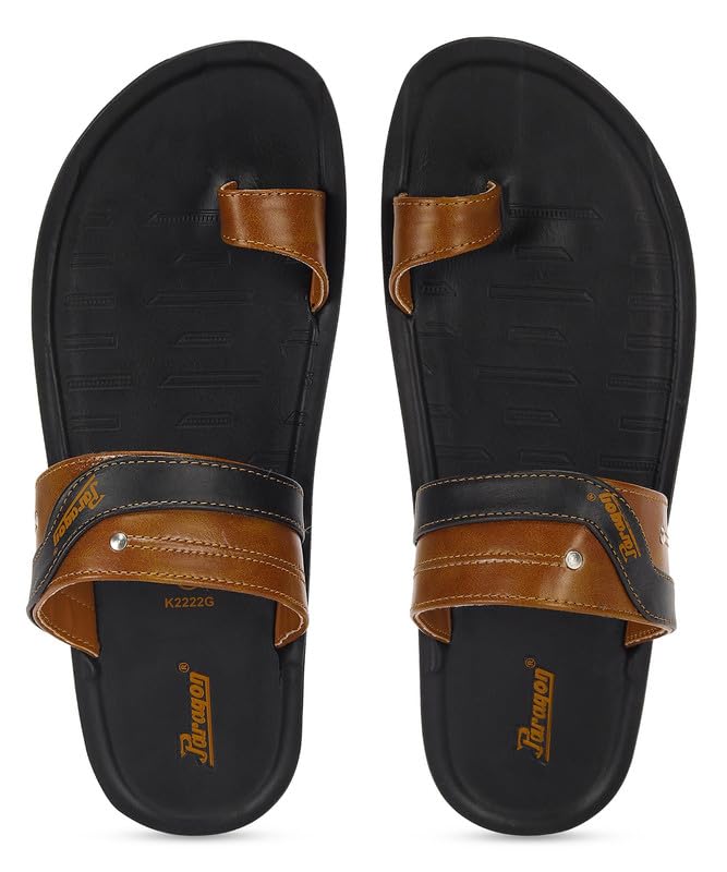 paragon PUK2222G Slippers for Men | Comfortable, Breathable & Durable Sandals with Soft Cushioned Footbed | Easy Wear Slip On | Ideal for Outdoor Use-picture-12