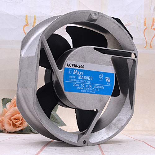 MA60B3-S 17251 200V 0.2A ACF18-200PS Half Circle Industrial Fan