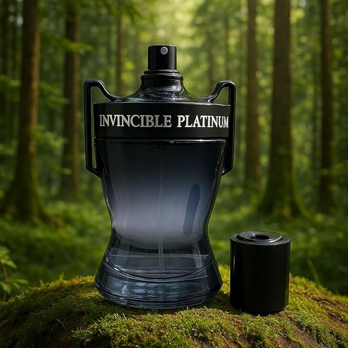 Miniatura 3 de INVINCIBLE PLATINUM Colonia para hombre Eau de Toilette Fragancia 3.4oz3.4 fl oz, spray natural, larga duración