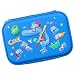 Cool Baseball Boys Dinosaur Pencil Case - Large Capacity Hardtop Pencil Box with Compartments - Colored Pencil Holder School Supply Organizer for Kids Girls Toddlers Children (Royal Blue)