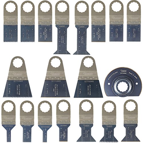 19 X Sabrecut Bb_Sck19 Omt Mix Blades Case Set For Fein Supercut And Festool Vecturo (Non-Starlock) Oscillating Multitool Multi Tool Accessories #TOP2