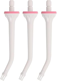 3 Pcs Oral Irrigator Replacement Heads Compatible Water Flosser Jet Nozzle Tips for Dental Cleaning and Plaque Removal for Daily Oral Care and Braces