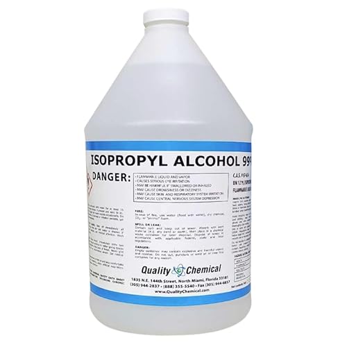 Quality Chemical - Super Premium - Entrega más rápida - Alcohol isopropílico puro al 99.9% (IPA) - Fabricado en los Estados Unidos - 1 galón - (4)