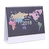 Decoración de escritorio de oficina. Mapa del mundo