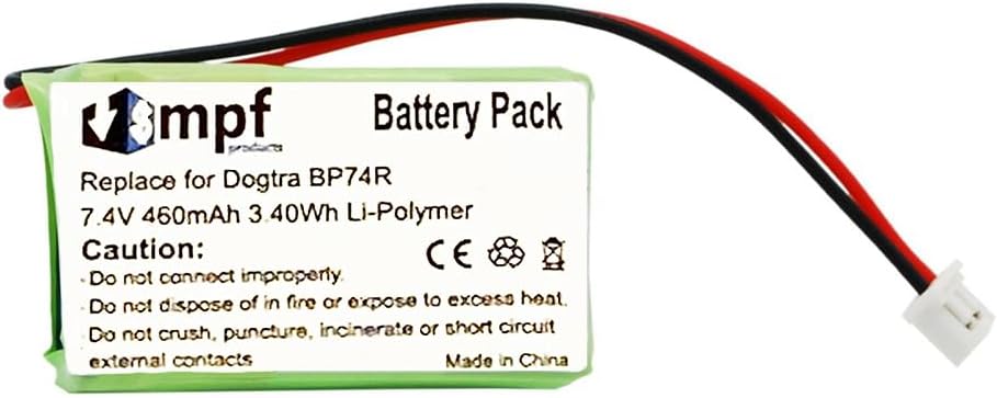 Batterie Rechargeable 460mAh AE562438P6H BP74R - Pour Colliers De Dressage Dogtra 2502B Et 2302NCP