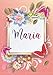 Maria: Taccuino A5 | Nome personalizzato Maria | Regalo di compleanno per moglie, mamma, sorella, figlia | Design: farfalla | 120 pagine a righe, piccolo formato A5 (14.8 x 21 cm) - Publishing, Angelica Aurora IT