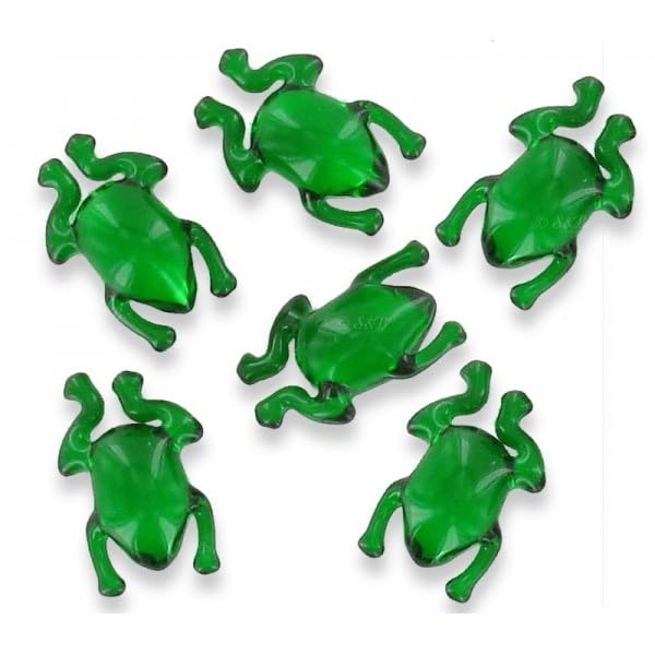 10 Perles de Bain Animaux (Grenouille Pomme)