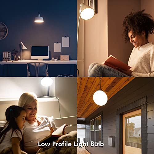 Image of Xtricity LED Puck Light Bulb, E26 Bulb Base, Dimmable, Flat Light Bulb 11W (60W Equivalent), 800 Lumens, 4000K Cool White, Low Profile Light Bulb 120V, UL Listed (2 Pack)