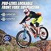 VARUN Electric Bikes for Adults, 26''* 4.0 Fat Tire Electric Mountain Bike with 48V/13Ah Lithium Battery, LCD Display with 5-PAS, E-fatbike with 3 Riding Mode, Mileage 110KM #5