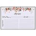 AKSHAYA Recipe Card Protectors - 100 Pack Clear Recipe Card Protectors 4x6 | Double Sided Visible Sleeves Protects Recipe Cards 4x6 from Water, Oil Spills and Kitchen Stains to Last for Generations