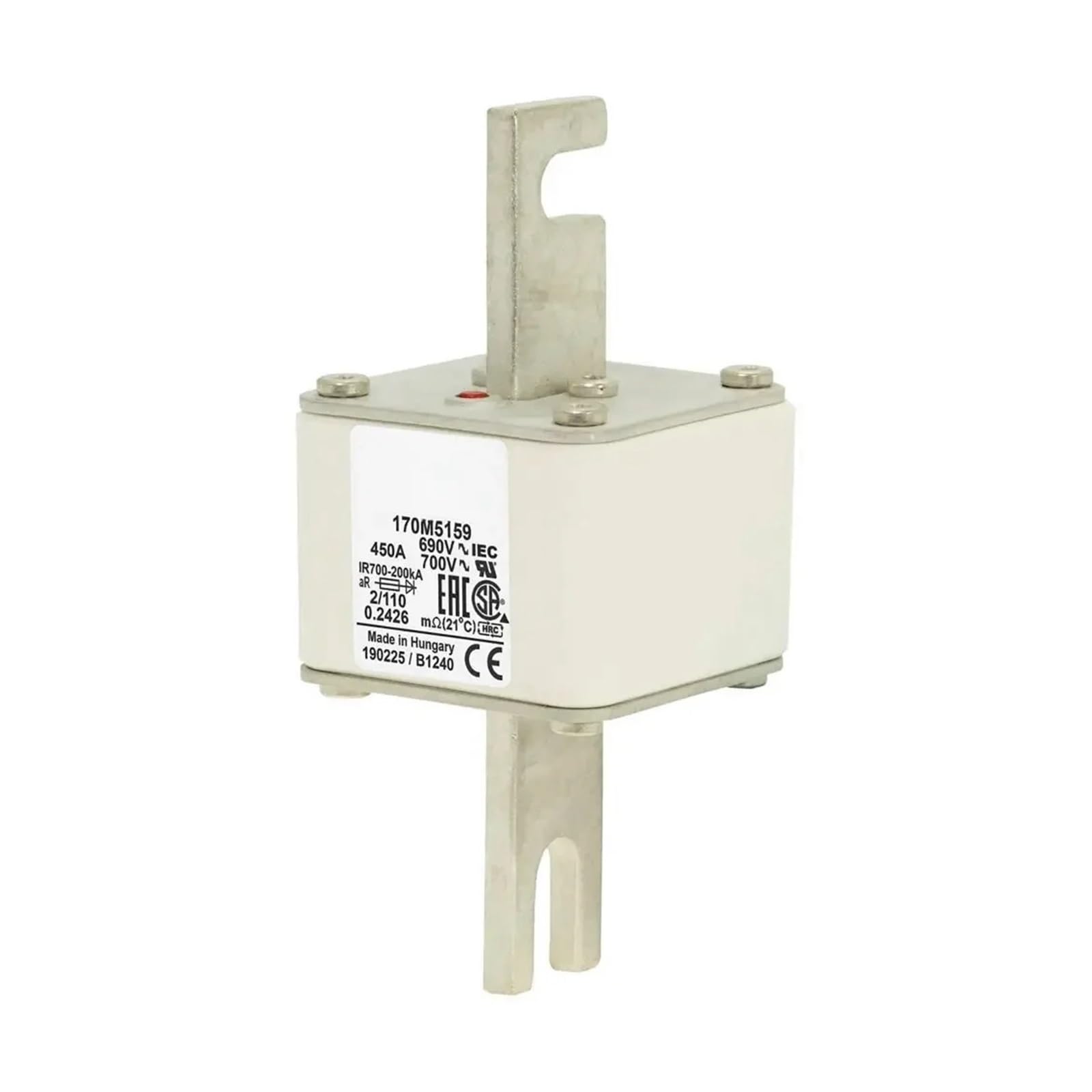 Fusible 170M5163 de puissance aR pour protection de variateur 170M5161