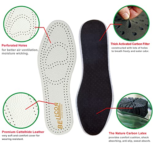 Bellcon Genuine Leather Insoles