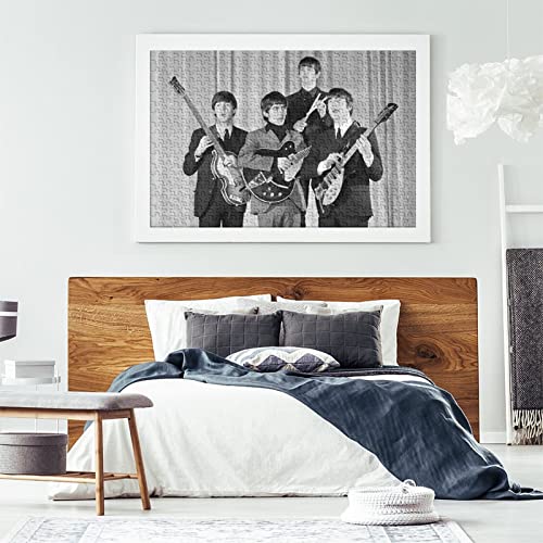 Puzzles pour Adultes 1000 Pièces Les Beatles Puzzles 1000 Pièces Groupes Célèbres pour Adultes Enfants Activité Familiale Puzzles Jeux Jouets Cadeau - Les Beatles, Paul McCartney, John Lennon, RIngo Starr, George Harrison Puzzles pour Adultes 1000 Pièces Les Beatles Puzzles 1000 Pièces Groupes Célèbres pour Adultes Enfants Activité Familiale Puzzles Jeux Jouets Cadeau – Image 8