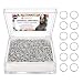 Mandala Crafts Chainmail Aluminum Jump Rings in Bulk for Chain Mail Coif, Costume, Viking Maille Armor, Jewelry Making (13 Gauge 15mm, Silver Tone)