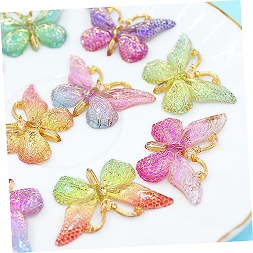 Encantos de resina flatback SHINEOFI, mini accesorios de espalda plana para bricolaje DIY 7