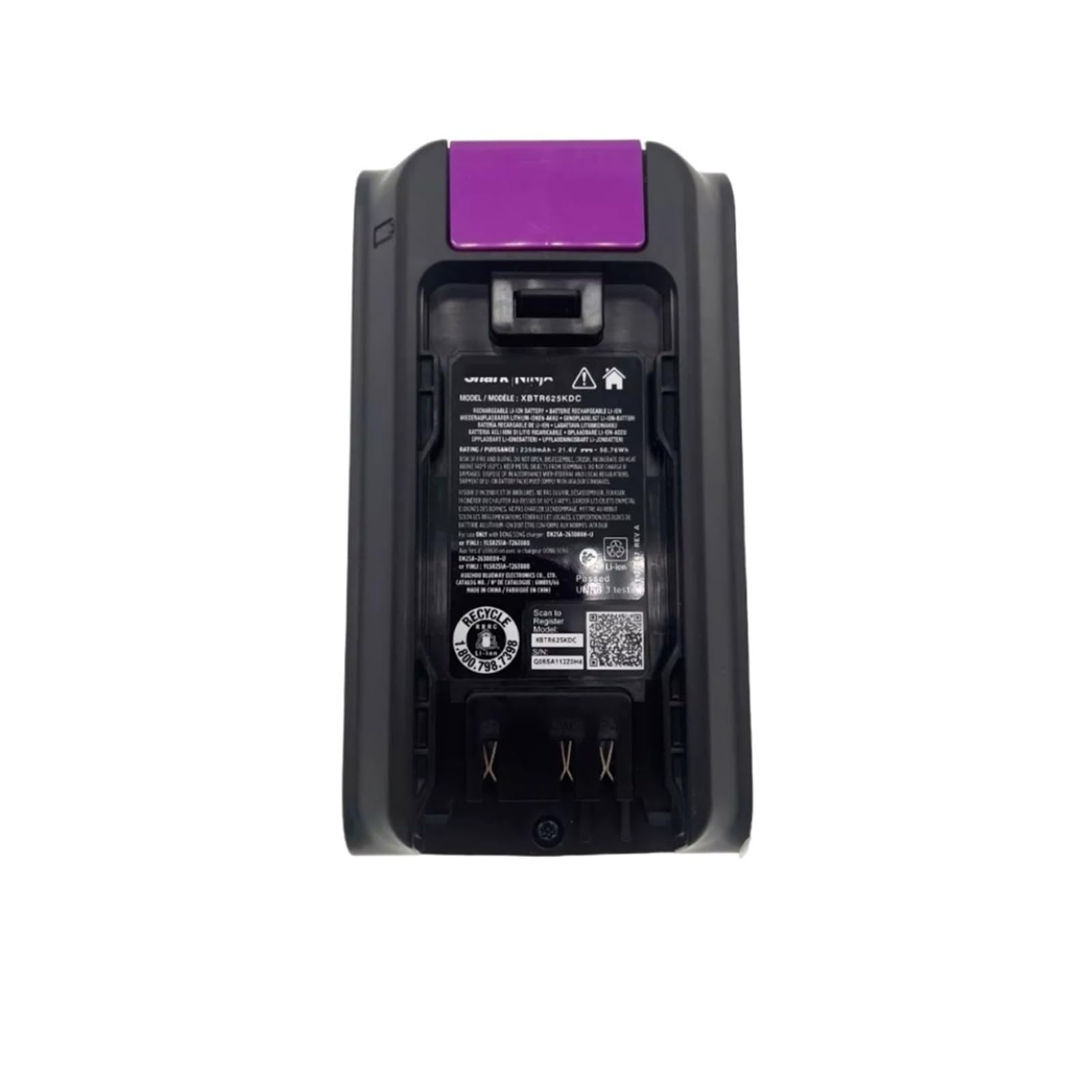 KAFTKO Vacuum Cleaner 21.6V 2350mAh / 50.76Wh Lithium-ion Battery. Compatible For Shark XBTR625KDC XBTR625KDCEU Vacuum Cleaner(XBTR625KDCEU)