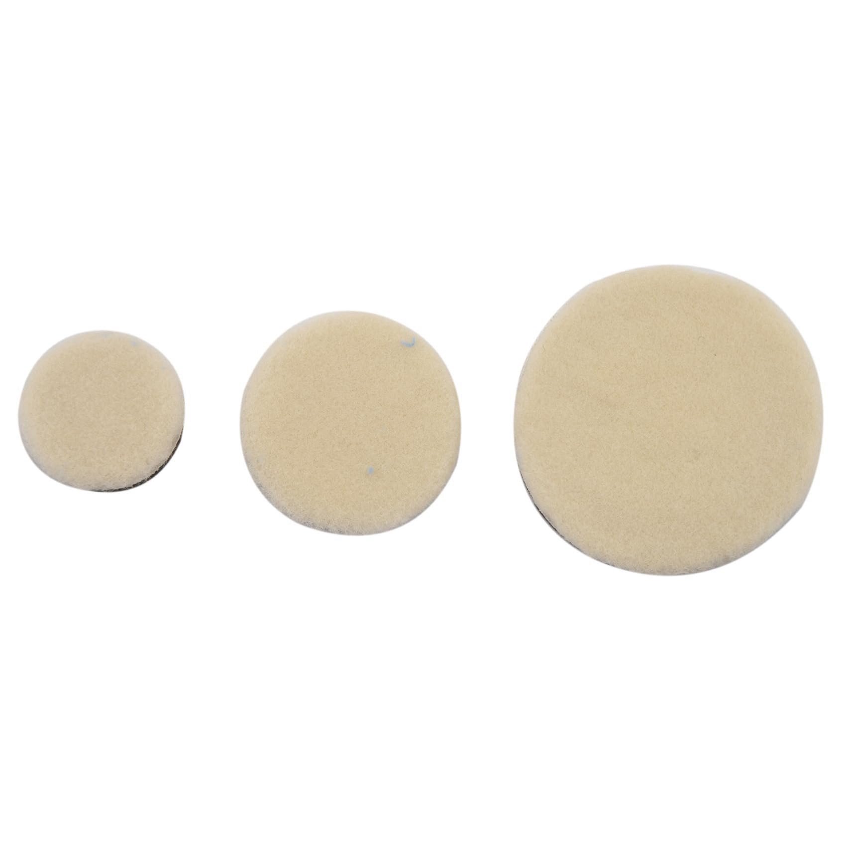 4 Ensemble Roue de Polissage Lustrage Beauté Voiture Fartage Voiture de Polissage de Plaquettes Tampon Fartage Buffing Pad Brut Polissage Polonais