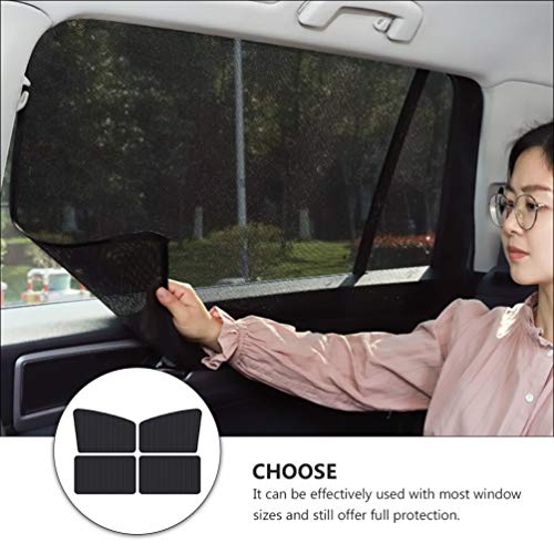 VICASKY 4Pcs Protetor de Sol Janela Do Carro Sombra Auto Sombra Sombrinha Pára Bloco
