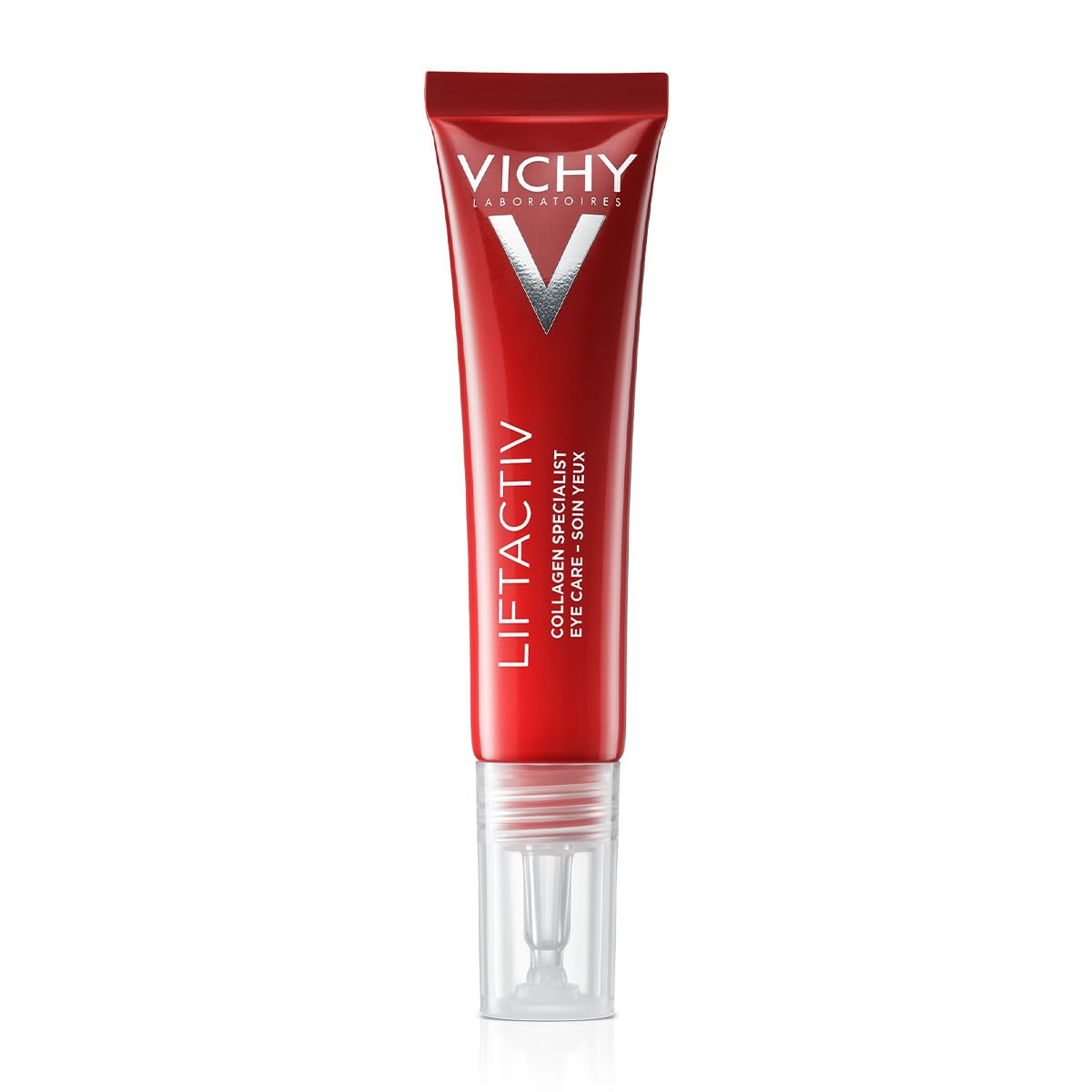 Vichy Tratamiento Contorno de Ojos Signos del Envejecimiento, Alisa y Corrige, Enriquecido con Péptidos de Colágeno, Apto para todo tipo de pieles, Liftactiv Collagen Specialist, 15ml