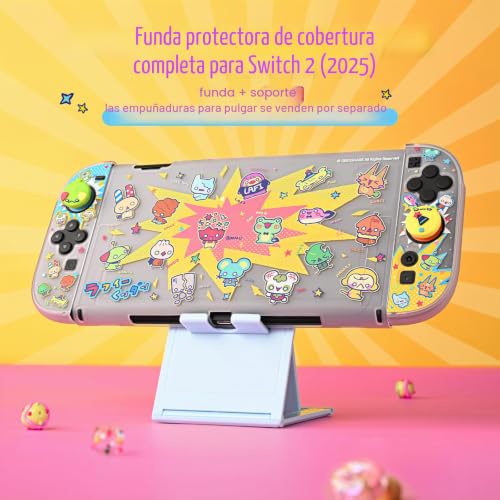 Funda Switch 2 GeekShare LAFI Legion protectora contra caídas y arañazos 2