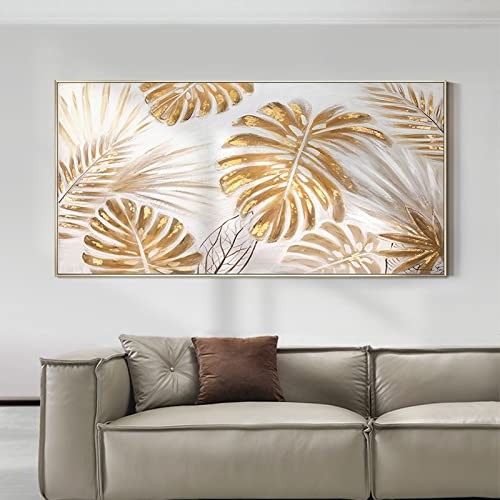 Kit Diamant Peinture par Numéro feuilles d'or 40x100cm complet - 2
