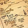 Totally Bamboo A Slice of Life South Dakota State Serving and Cutting Board, 11" x 8.75" #3