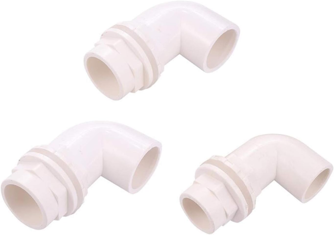 Hose Connector Adapter Id 20/25/32Mm 90 Degree Elbow Pvc Connector Gardenricultural Greenhouse Irrigation Pipe Connection Joints Aquarium Supplies (Diameter : Inner Diameter 25Mm)/Inner Diameter 25Mm
