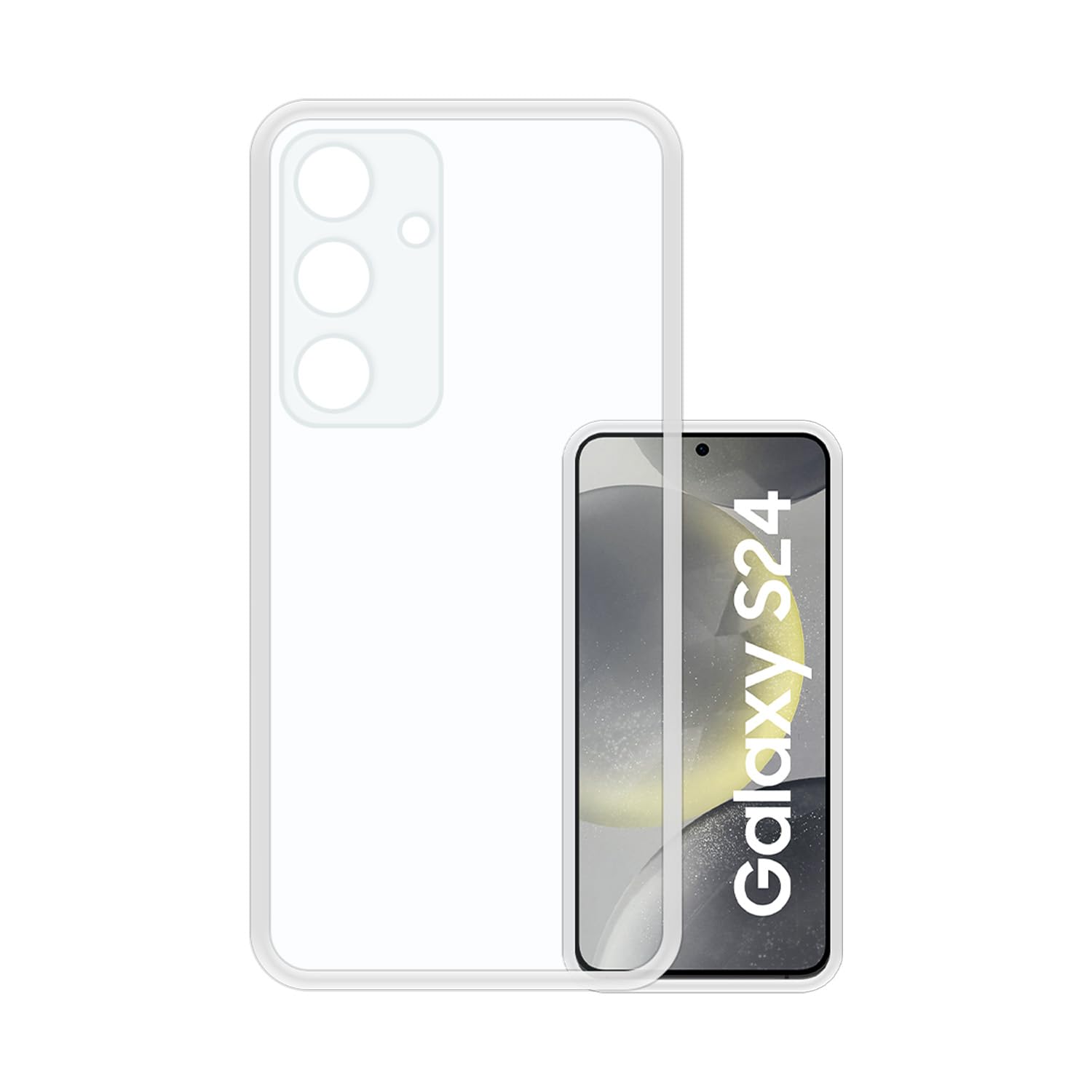 VIDO Transparent Back Case Cover for Samsung Galaxy S24 5G (Soft & Flexible & Camera Protection Back Case) (B0CSYZL8QP) Amazon Price History, Amazon Price Tracker
