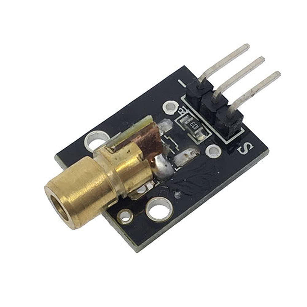 KY-008 650nm Sensor Module 6mm 5V 5mW Red Dot Diode Copper Head Suitable for arduino