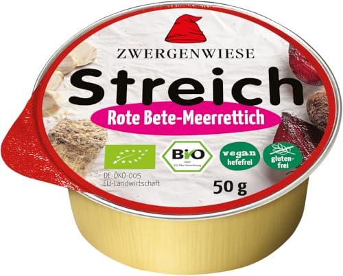 Paté vegano con remolacha y rábano picante 50g BIO Zwergenwiese