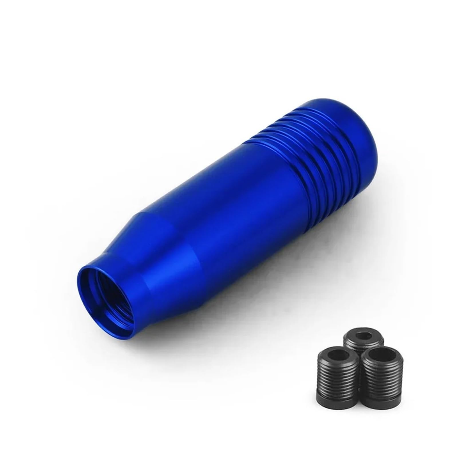 Jxewmtmc 8.5cm Car Gear Shift Knob Stick Manual Transmission Universal Aluminum Extended Shifter Head Gear Stick Shift Cover(Blue)