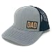 Crave Hats Dad Trucker - New Dad Hat (Gray/Black)
