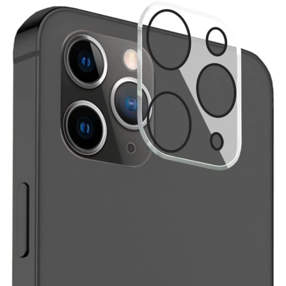 Cool Tempered Glass Protector for iPhone 11 Pro / 11 Pro Max Camera, transparent