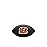 WILSON Sporting Goods NFL Cincinnati Bengals Team Logo Football , Black, Mini Size