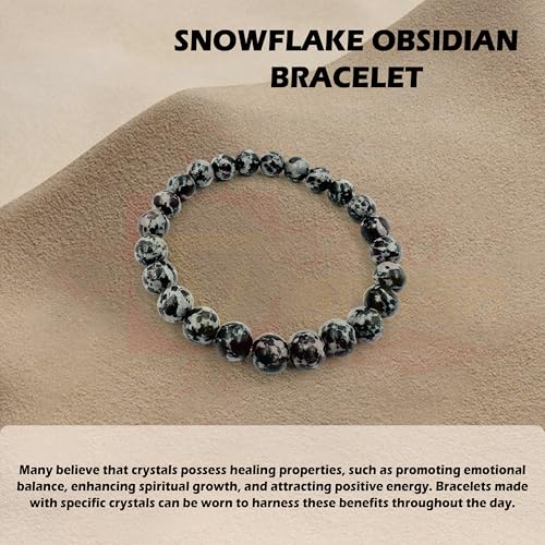 Image of Certified Crystal Bracelet | 8mm Beads | Stretchable Healing Bracelet | Bracelets for Men and Women |