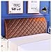 HDGZ Cama Cabeceros Cama Funda Cover Funda para Tela Lado De La Cubierta A Prueba Polvo Lavable para La Decoración del Dormitorio Extraíble (Color : Coffee, Size : 1.6m)