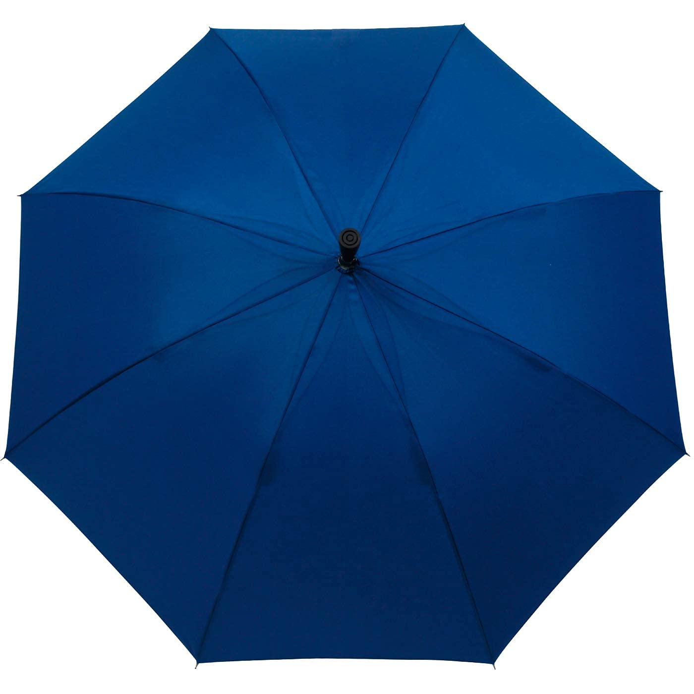 iX-brella Ombrello regolabile in altezza con manico in legno, blu, 105 cm