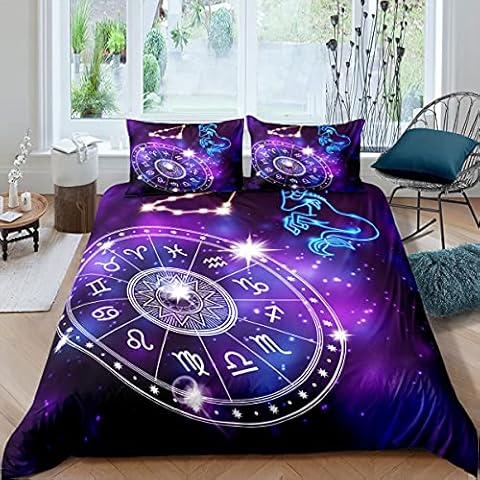 richhome Capricorn Constellation Bedding Set Cover