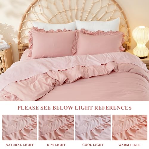 Litanika RUFFLE BLUSH F Full Size Comforter Sets thumb #5