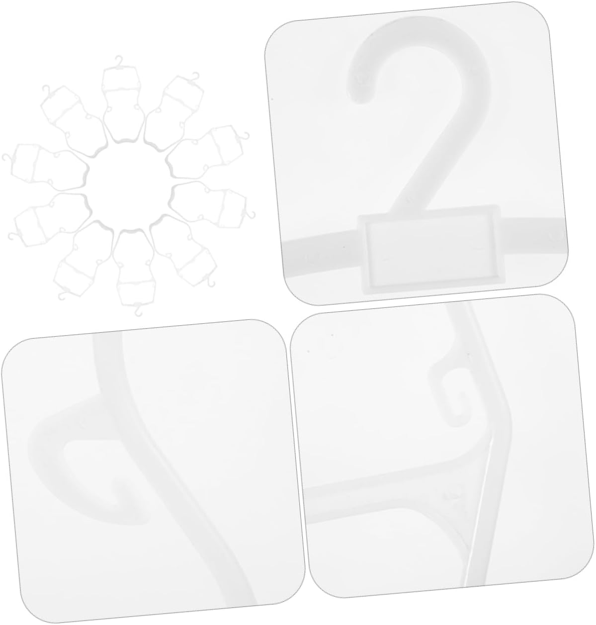 Body Shape Display Hangers 10 Pcs Kids Swimsuit Hangers Pink Suit Nonslip Design Children's Clothing