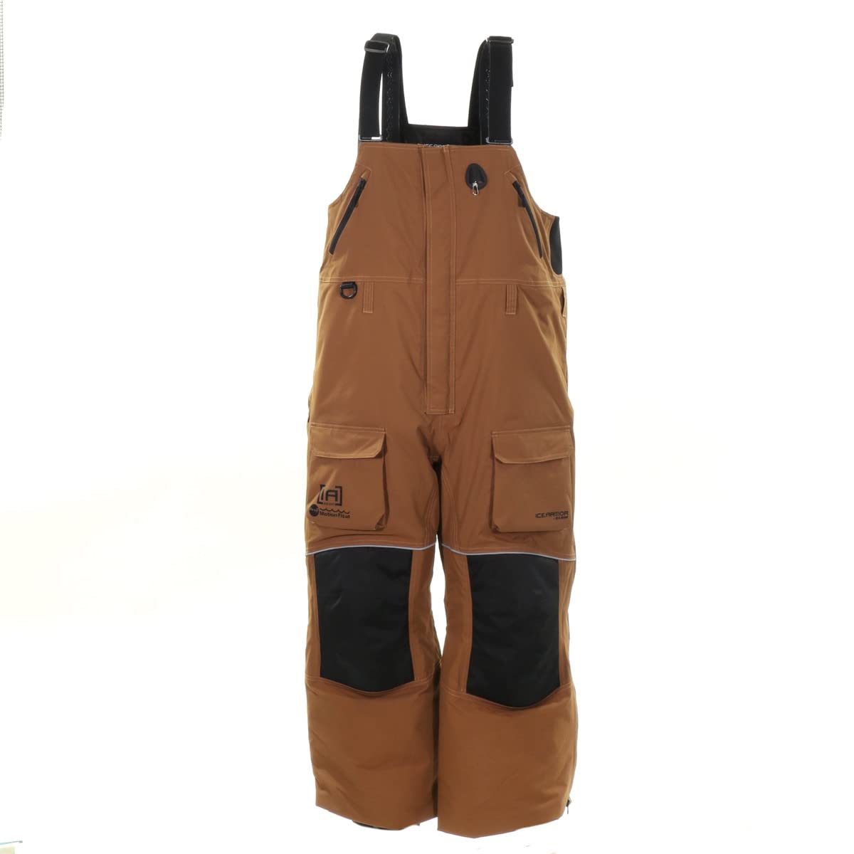 ICEARMOR by CLAM ASCENT FLOAT BIB Brown/Black