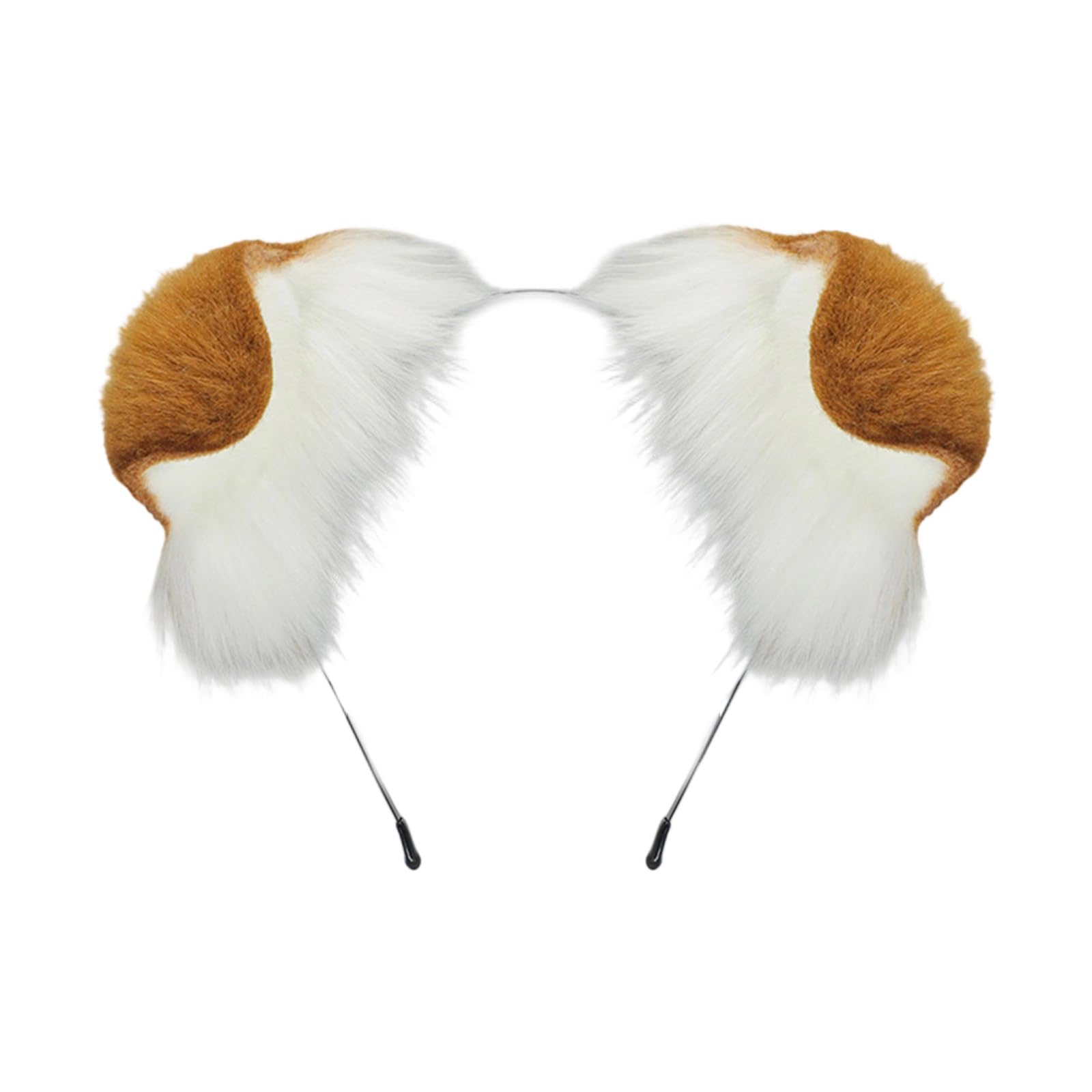 Maxtonser Adjustable Dog Ear Headband Floppy Ears Hair Accessory Fashion Hair Ornament Soft Hairband For Cosplay Party Daily Wear