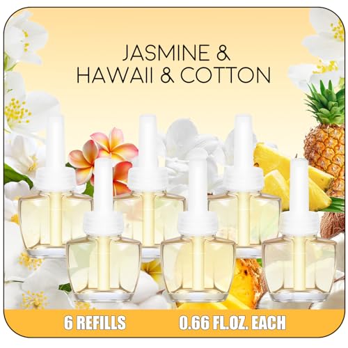 Image of Plug In Refills Air Freshener, Summer Scented Wall Plug in Refills for Home