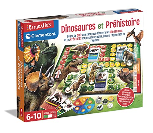 Jeu de quiz : Dinosaures et préhistoire Clementoni Jeux - vue 2