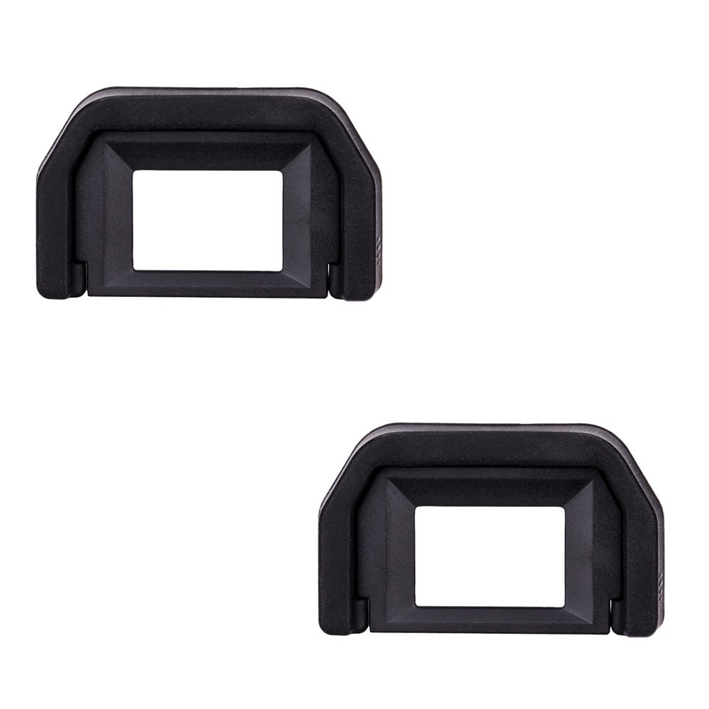 Set Oculare In Gomma + Copertura Hot Shoe Con Livella Per Canon 550D 1300D 700D 100D 750D 760D 600D 650D (2+2 Pezzi)