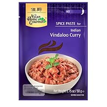 Asian Home Gourmet Indian Vindaloo Curry 1.75 oz Pack of 12