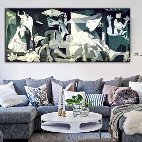 Toile Guernica Picasso 30x60 cm pour habiller un mur vide - 2