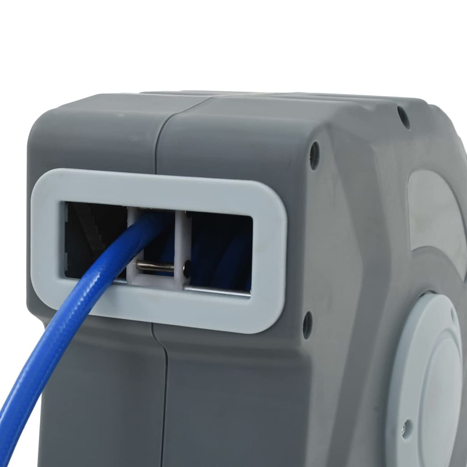 Homgoday Avvolgitubo Aria Compressa Automatico 3/8" 12 m, Mobili per Casa Interno Esterno Soggiorno Camera da Letto