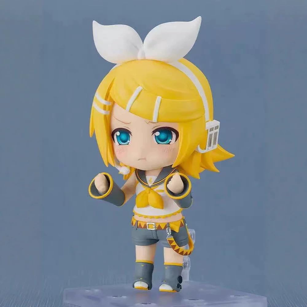 Kagamine Rin Q Versione Figurine 10cm Anime Artigianato Statua Regali