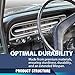 PIT66 Dash Bezel Compatible with Ford F100 F350 Truck 1967-1972 Chrome Silver & Black